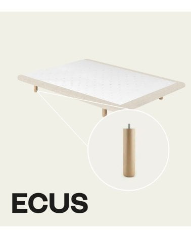 Set 6 Patas de Madera para Bases Tapizadas de ECUS