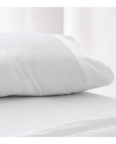 Funda de Almohada 180 Hilos Lisa de 100% Algodón Percal