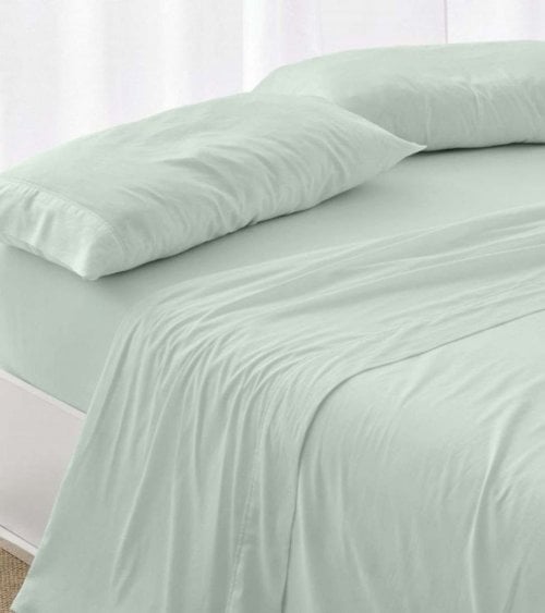 Sábana Bajera 180 Hilos Lisas de 100% Algodón Percal