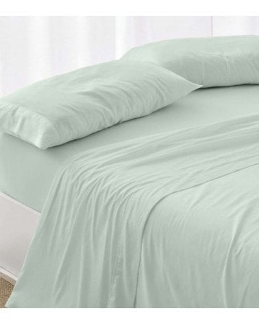 Sábana Bajera 180 Hilos Lisas de 100% Algodón Percal