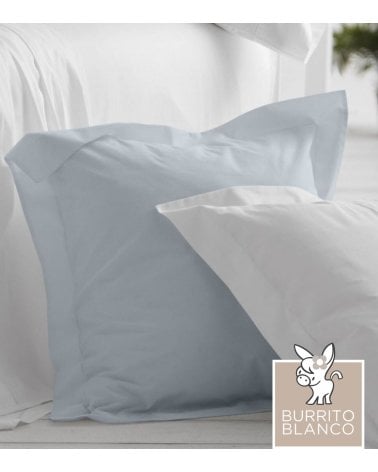 Funda de Cojín 180 Hilos Lisa de 100% Algodón Percal