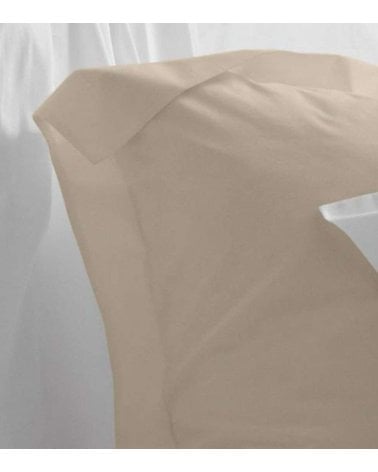 Funda de Cojín 180 Hilos Lisa de 100% Algodón Percal