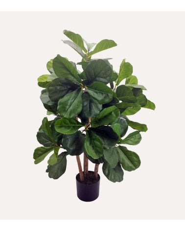 Árbol Lyrata Decorativo con Aspecto Realista