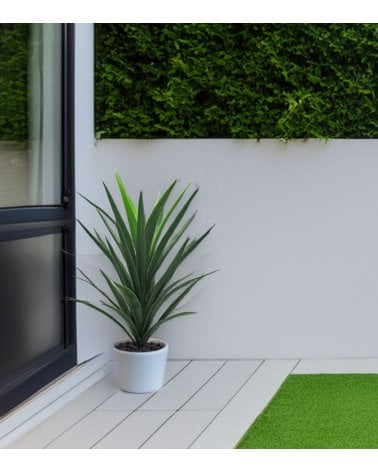 Planta Yuca Decorativa para Exterior con Aspecto Realista