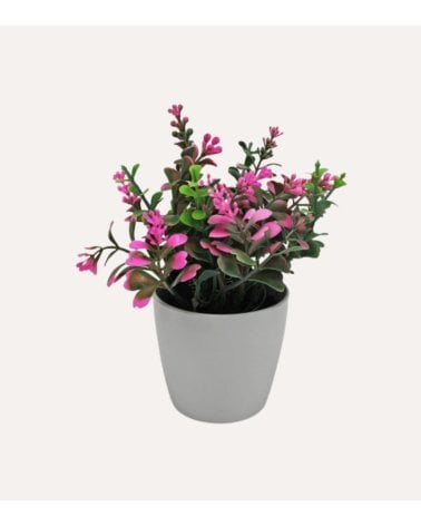 Eucalipto Rosa Decorativo con Aspecto Realista