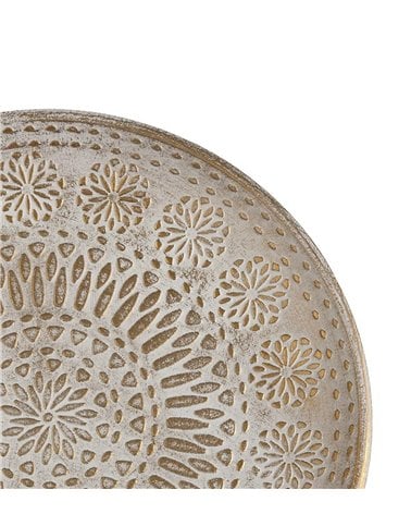 Bandeja Redonda Decorativa Étnica