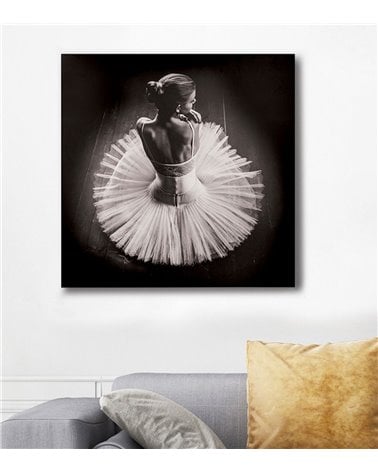 Cuadro Lienzo con Bailarina Sentada