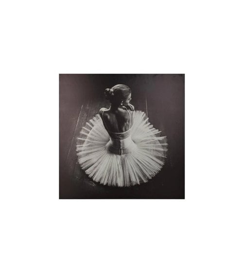 Cuadro Lienzo con Bailarina Sentada