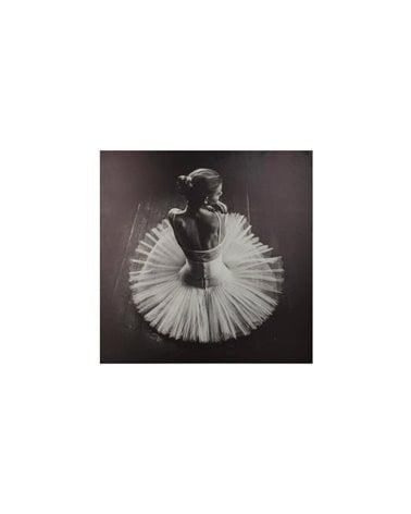 Cuadro Lienzo con Bailarina Sentada