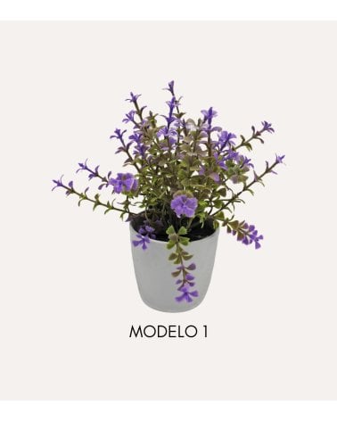 Mini Flores Decorativas con Aspecto Realista