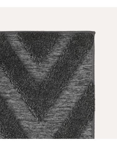 Alfombra Rombos Grises de Poliéster