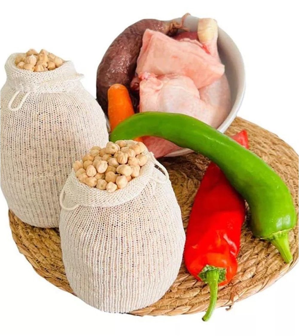 Set de Dos Mallas para Cocinar Legumbres