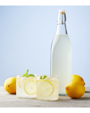 Botella Limonada de Vidrio con Tapón