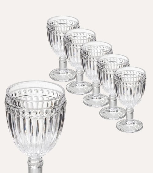 Set de 6 Copas de Vino Mona...