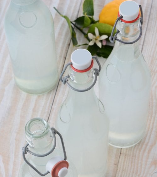 Botella Limonada Vinchy de Vidrio con Tapón