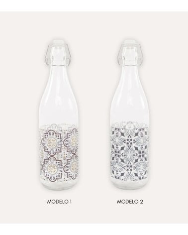 Botella Limonada Lisboa de Vidrio con Tapón