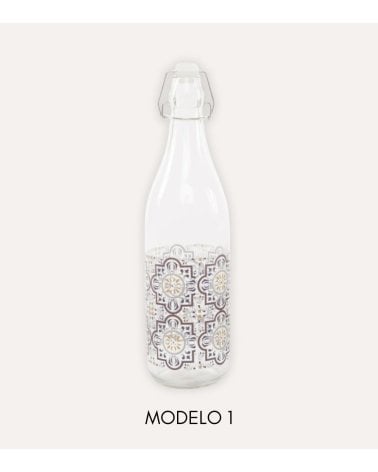 Botella Limonada Lisboa de Vidrio con Tapón