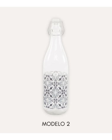 Botella Limonada Lisboa de Vidrio con Tapón