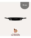 Paellera Valenciana Jaspeada de Acero Esmaltado