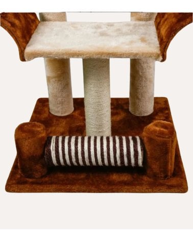 Árbol Rascador para Gatos Chocolate