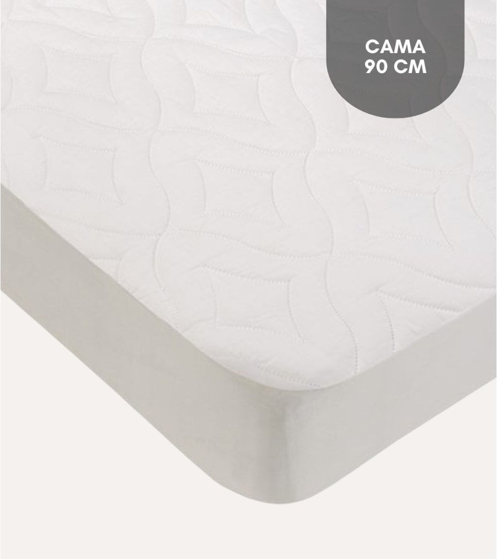 Cubrecolchón ZAFIR, Acolchado e Impermeable Extra Suave