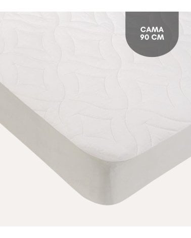 Cubrecolchón ZAFIR, Acolchado e Impermeable Extra Suave