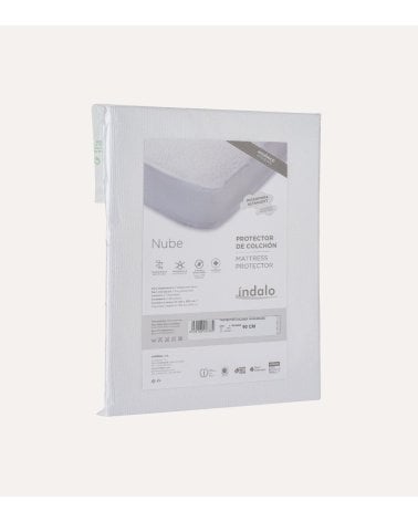 Protector de Colchón NUBE de Rizo Impermeable 100% Poliéster