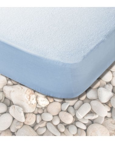 Protector de Colchón NUBE de Rizo Impermeable 100% Poliéster