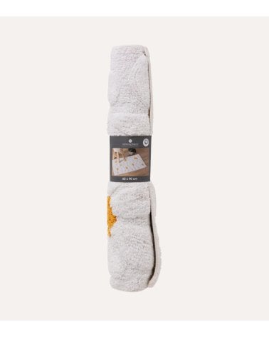 Alfombra Daisy Doble Tejido Tufteado de Algodón