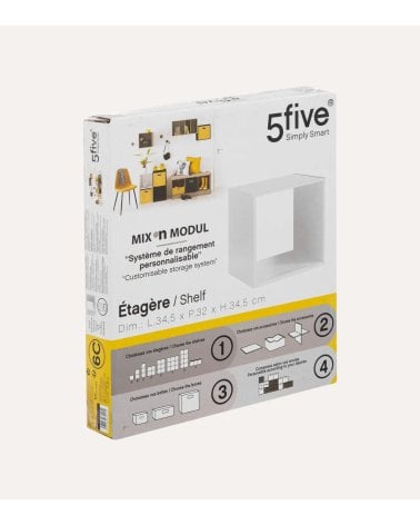 Estante Flotante Mix N'modul Estilo Cubo