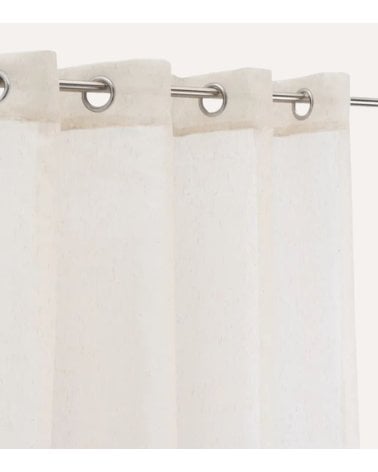 Visillo Sand de Poliéster y Lino