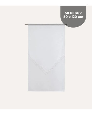 Visillo Doble Capa Voile de Poliéster