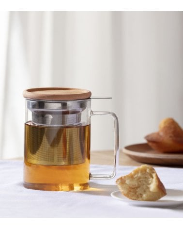 Taza para Infusiones Mia con Filtro Inoxidable