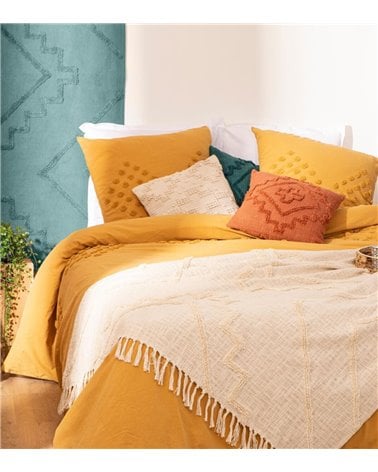 Manta Lisa en Tejido Polar para Sofa