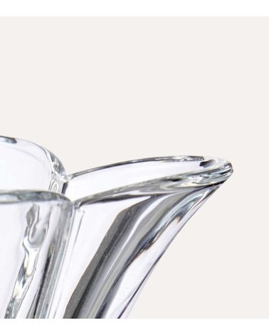 Set de 6 Copas de Helado Flor de Cristal