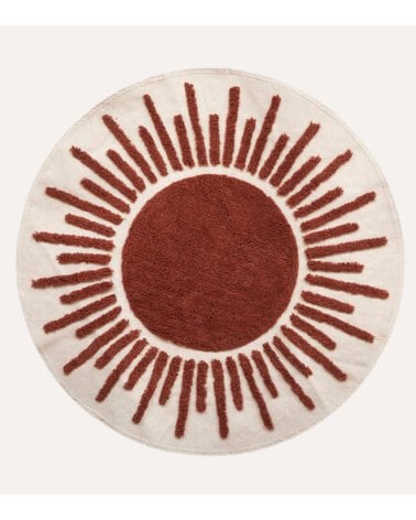 Alfombra Redonda con Motivos Alicante