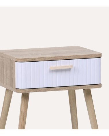 Mesita de Noche Tania con Cajón