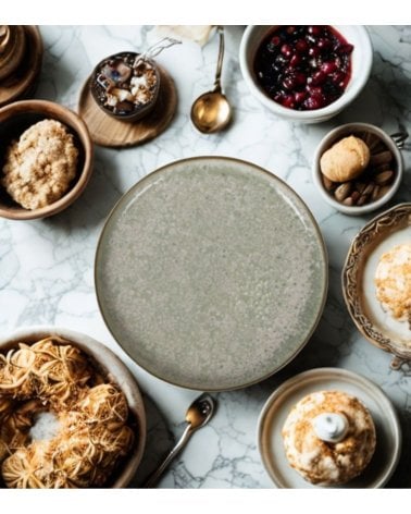 Plato de Postre Neira de Gres