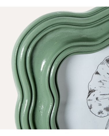 Marco de Fotos Wavy de Resina