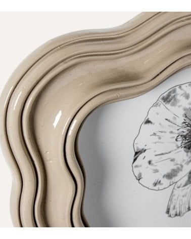 Marco de Fotos Wavy de Resina