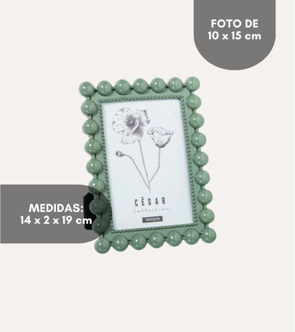 Marco de Fotos Dots de Resina