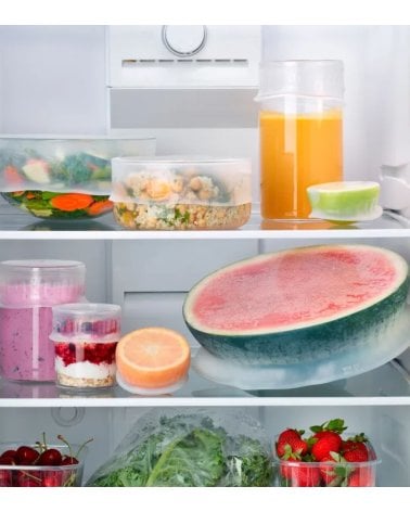 Tapa Extensible Reutilizable de Silicona