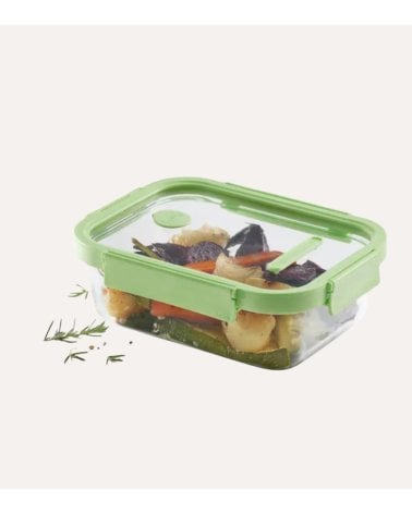Fiambrera Hermética At Home de Vidrio