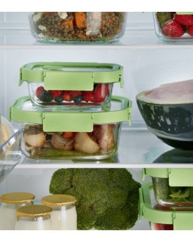 Fiambrera Hermética At Home de Vidrio