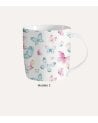 Taza Mug de Mariposas de Cerámica