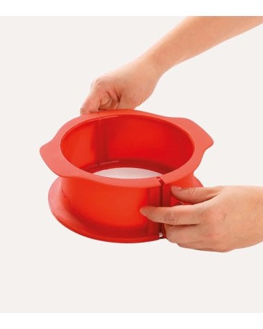 Molde Redondo Duo Desmontable con Plato de Cerámica