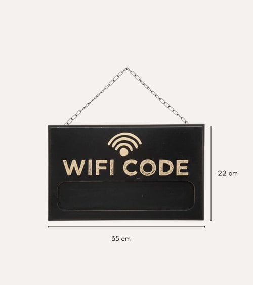 Tablero de Notas Pizarra Wifi Fabio de MDF