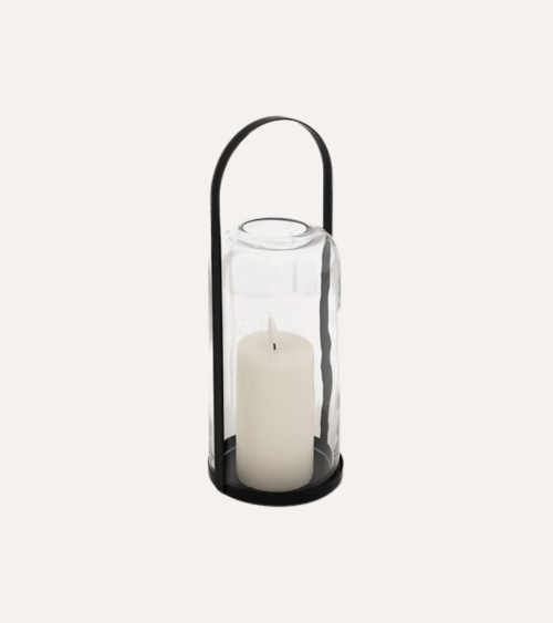 Linterna LED Jako de Cristal y Metal