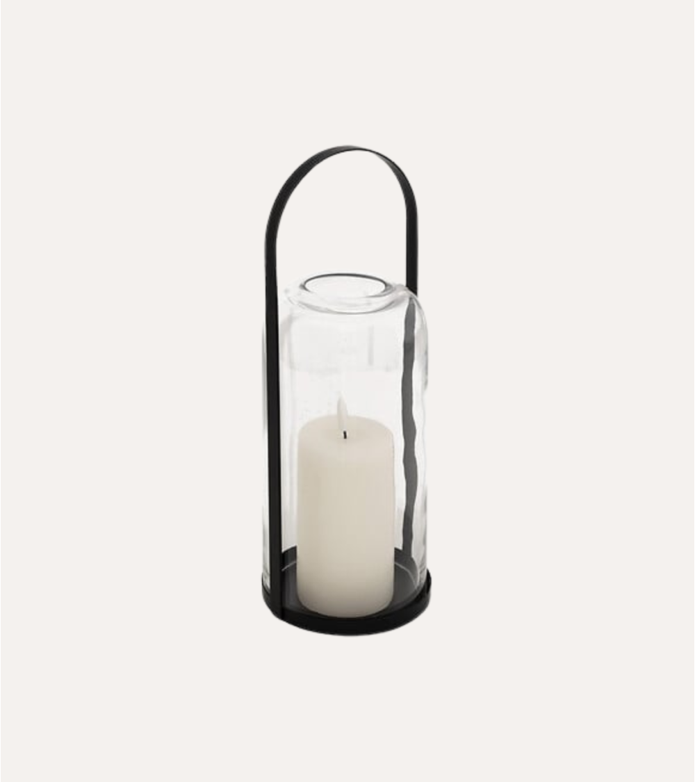 Linterna LED Jako de Cristal y Metal