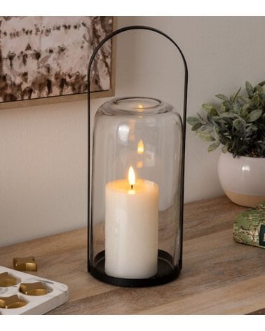 Linterna LED Jako de Cristal y Metal
